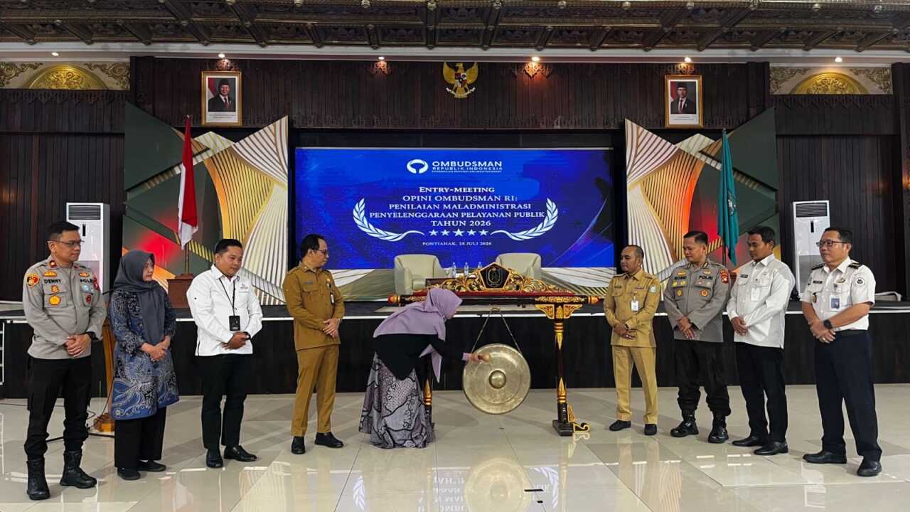 Tingkatkan Penyelenggaraan Pelayanan Publik Yang Berkualitas, Kantah Kayong Utara Menghadiri Workshop & Entry Meeting Penilaian Maladministrasi Penyelenggaraan Pelayanan Publik Tahun 2026