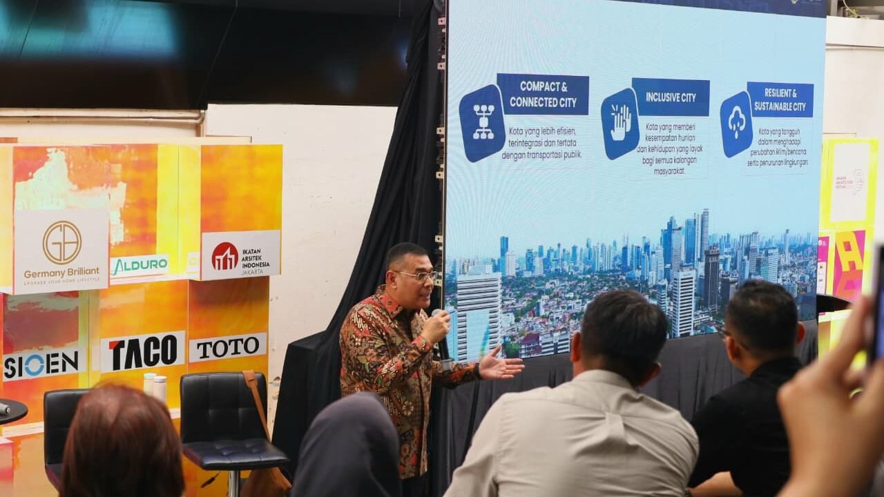 Wamen Ossy Ajak Kolaborasi para Arsitek untuk Wujudkan Visi Kota 2045